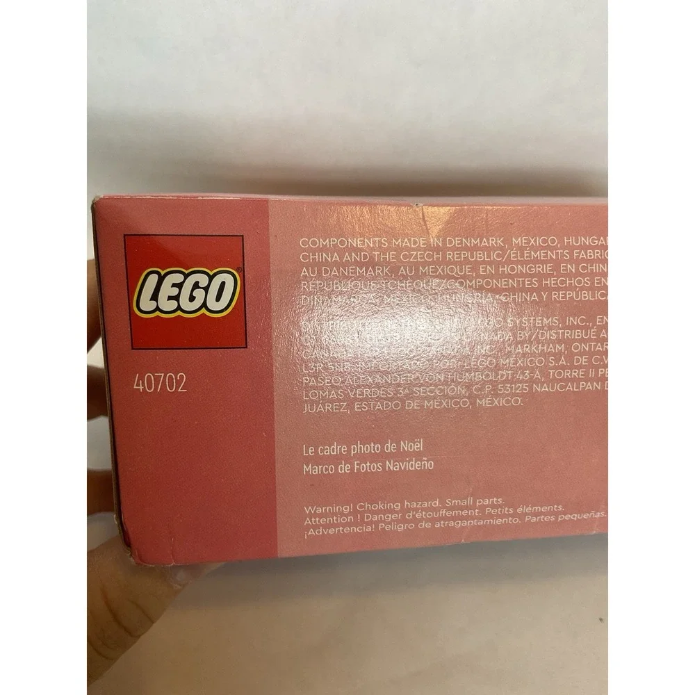 LEGO 40702 Christmas Picture Frame Limited Edition Holiday Set Christmas Gift